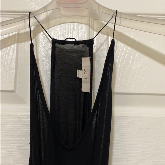 Ann Taylor LOFT black maxi dress - Picture 3 of 4